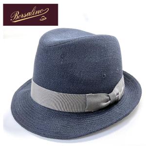 Borsalino（ボルサリーノ） ハット 59 ネイビー メンズ : ZOZOTOWN