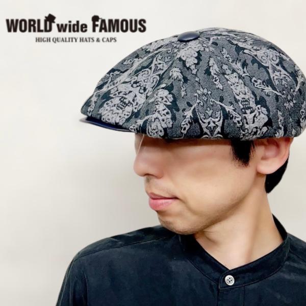 帽子 ハンチング 40代 50代 60代 普通サイズ WORLD WIDE FAMOUS ワールドワ...