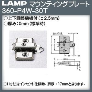 マウンティングプレート 取付治具 スライドヒンジ座金用 360-JIG