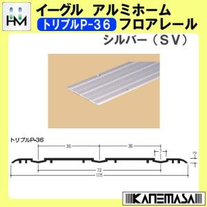 アルミフロアレール イーグル ハマクニ ダブルP-34.5 3640mm ライト