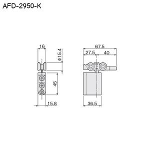 上部吊り車 アトムリビンテック AFD-295...の詳細画像1