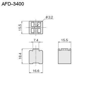 固定ブロック アトムリビンテック AFD-34...の詳細画像1