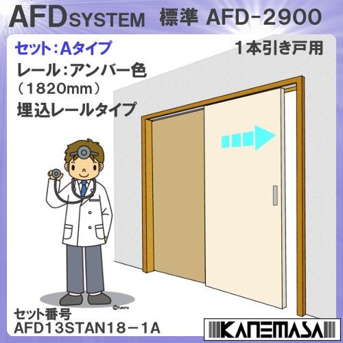 スタンダード 引戸レール金物 セット アトム 上下前後調整式上部吊車 1本引き Aセット 日時指定・...