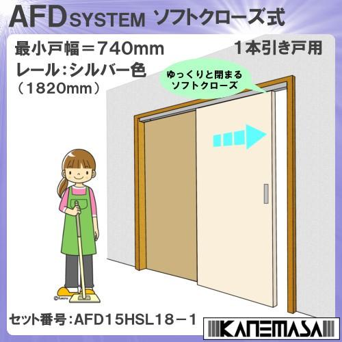 ソフトクローズ式 引戸レール金物 セット スタンダード アトム 上下前後調整式上部吊車 1本引き 日...