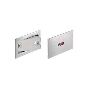 アトムリビンテック アウトセット引戸錠 OS-B1 空錠_ 253559 WB