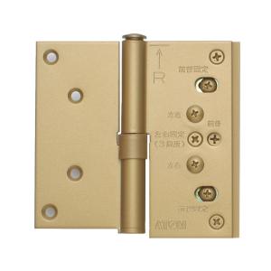 専用③ ニシムラ ARCH 3次元調整丁番 No.7800 Gゴールド L左吊元用 ビス