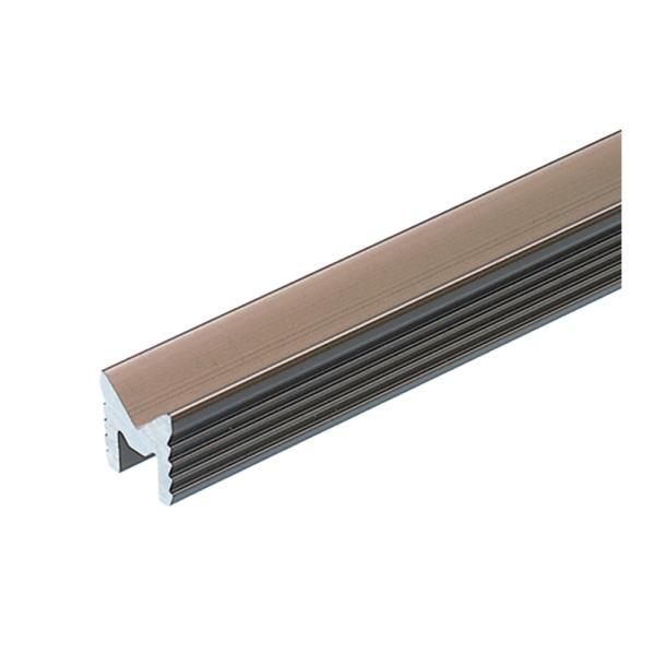 アトムリビンテック CVレール 12mm×12mm 引戸用V型レール金物 12mm×12mm 引戸金...