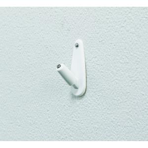 石こうボード壁・木壁両用フック かっちり掛フック ベルク M-633 ホワイト フック (メーカー直送 北海道・沖縄配達不可)