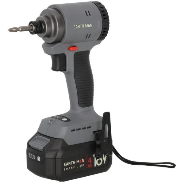 高儀 EARTH MAN 18V充電式ブラシレスインパクトドライバー 1409270 SL-BIDR...