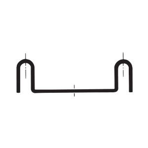 ステンレス玄関用レール YK-41 浜国 イーグル 436-304