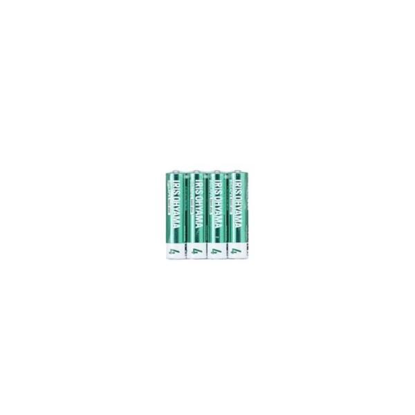 BIGCAPA basic plus アルカリ乾電池 単4形4本パック アイリスオーヤマ IRIS ...