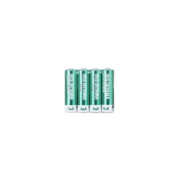 BIGCAPA basic plus アルカリ乾電池 単3形4本パック アイリスオーヤマ IRIS ...