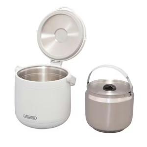 アイリスオーヤマ ダブル真空保温調理鍋 おまかせさん ホワイト RWP