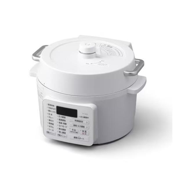 アイリスオーヤマ 電気圧力鍋 2.2L ホワイト PC-MA2-W