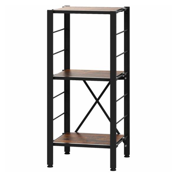 アイリスオーヤマ 組立簡単 連結スチールラック KRSR3-360 ヴィンテージブラウン