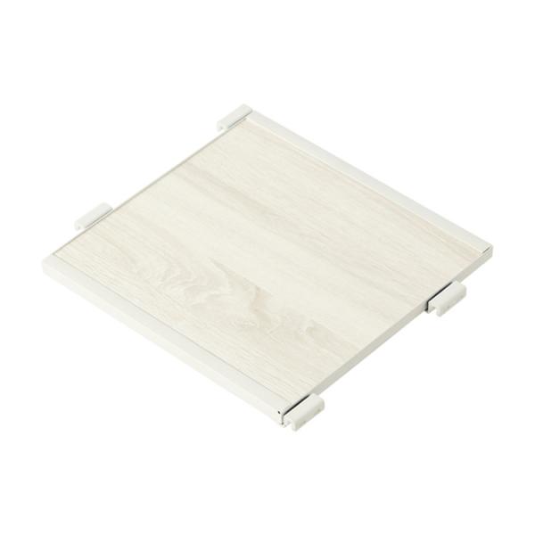 アイリスオーヤマ 組立簡単 連結スチールラック用棚板 KRSRT-360 ホワイト