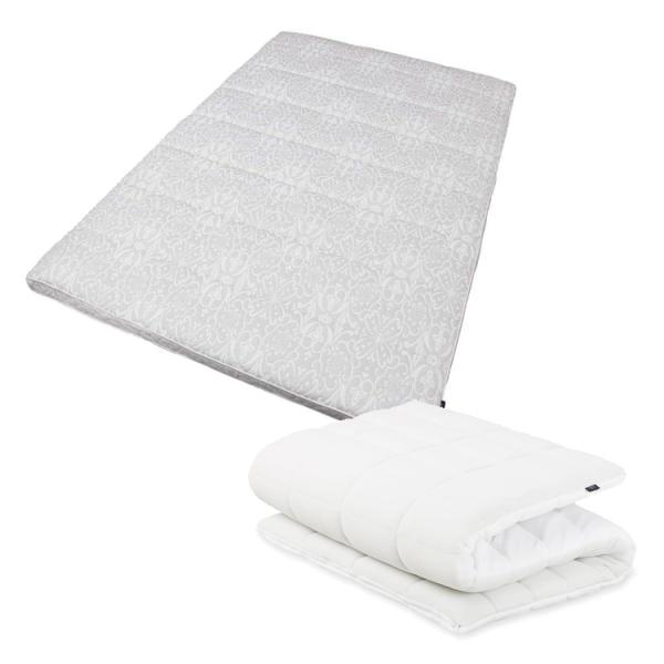 アイリスオーヤマ エアリー敷き布団プラスD ASFP80-D ダブル ホワイト