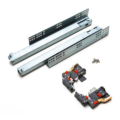 スライド セルフ＆ソフトクロージング機能付 底付け スガツネ LMAP 2020-400 長さ400...