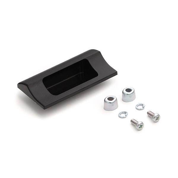 埋込取手 HH-JS型ねじ取付 スガツネ LAMP HH-JS70-BL 堀込ハンドル ブラック「ス...