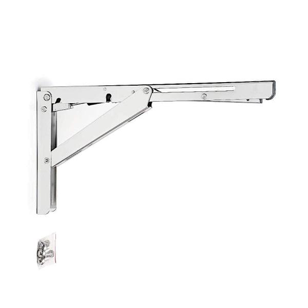 スガツネ ステンレス 折りたたみ棚受(ダンパー内蔵) ステンレス 鋼(SUS304) ソフトクローズ...