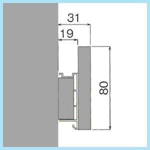 長押ラック D30 180cm ベルク MR4...の詳細画像3