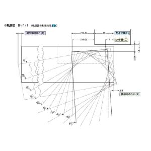 ダンパー内蔵スライドヒンジ 厚扉用 スガツネ ...の詳細画像2