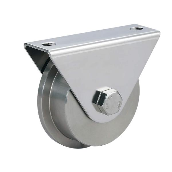 スガツネ ステンレス鋼製重量用戸車 JS315型 JS315-200L 1ヶ「スガツネ製品ならカネマ...