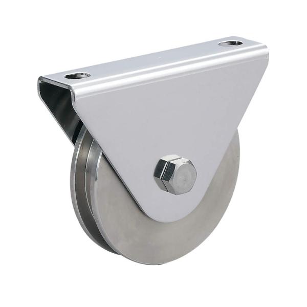 スガツネ ステンレス鋼製重量用戸車 JS365型 JS365-110H 1ヶ「スガツネ製品ならカネマ...