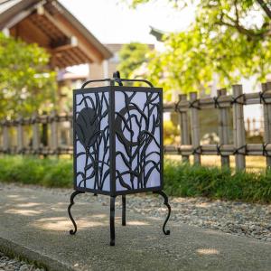 魯山人好み置行灯 雲錦 Un-Kin YZ-AU 受注生産品 高岡伝統工芸 行灯