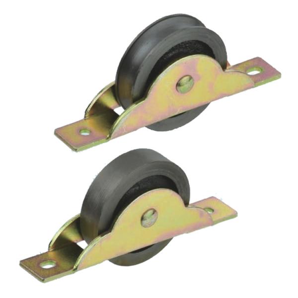 ヨコヅナ スミトモローラー戸車 鉄枠 1個 RJM-0502 平型 50mm