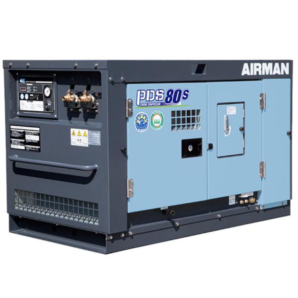 50000-111　(送料無料)　エンジンコンプレッサー　PDS80S-5C5　BOXタイプ　北越工...