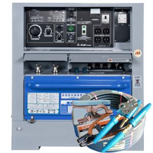 デンヨー 50000-046 (送料無料) エンジン溶接機 GAW-155ES 付属品付き 
