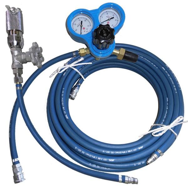 50000-320　シャープランス器具　ホルダー/酸素メーター/ホース20m付き　ガス切断・鎔断に最...