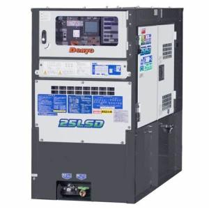 デンヨー Denyo 防音型ディーゼルエンジン発電機 20/25kVA(50/60Hz 