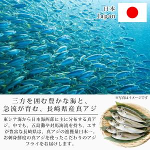 国産 お刺身 アジフライ フィレ 10枚(約3...の詳細画像1