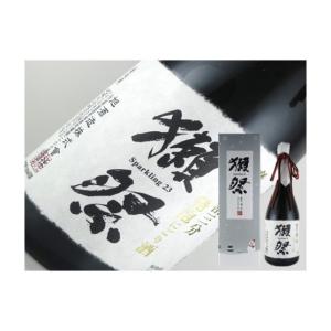 日本酒　山口県　獺祭　磨き二割三分　発砲にごり酒　箱入り　360ml｜kaneni-shouji