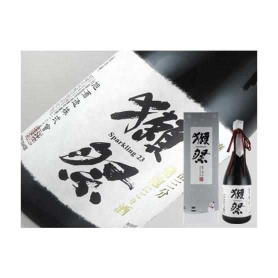 日本酒　山口県　獺祭　磨き二割三分　発砲にごり酒　箱入り　360ml