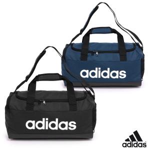 アディダス ボストンバッグ スポーツバッグ ダッフルバッグ 中学生 高校生 大学生 部活 合宿 メンズ レディース 男女兼用/リニア ダッフルバッグ S 60202