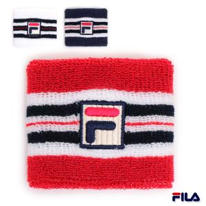 FILA（フィラ） リストバンド ロング 長め 1ピース 片手 厚手 パイル