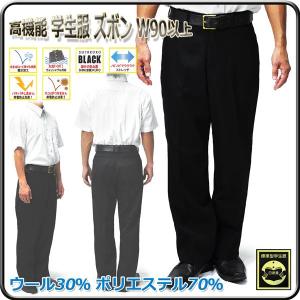 学生ズボン スラックス W90以上 夏用 サマースラックス 男子 学ラン