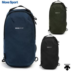 DESCENTE GOLF デサント ショルダーバッグ DMAXJA16 BK ボディバッグ