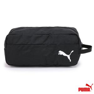 プーマ シューズバッグ シューズケース スパイクケース ブラック 黒 サッカー 野球 部活 中学生 高校生/チームゴールド 23 シューバッグ 076864