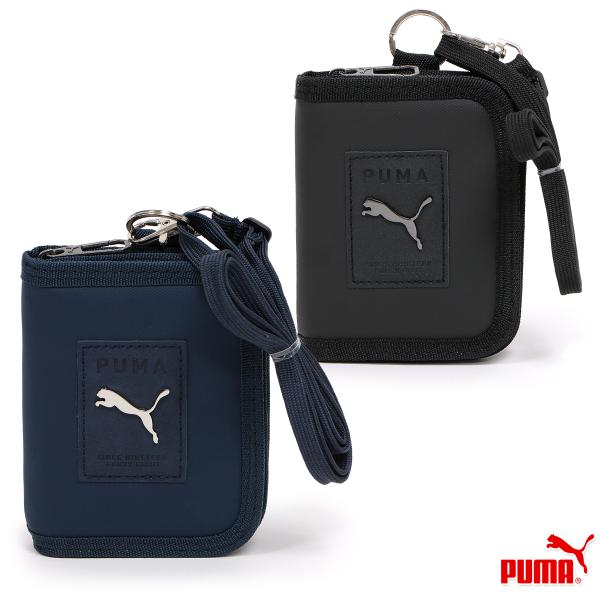 プーマ クツワ 財布 ウォレット 2つ折り ストラップ付 キッズ 子供 小学生 中学生 男子/ラージ...