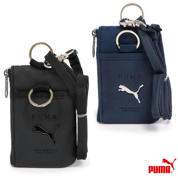 プーマ クツワ 財布 ウォレット コインケース パスケース ICカードケース 定期入れ ストラップ付...