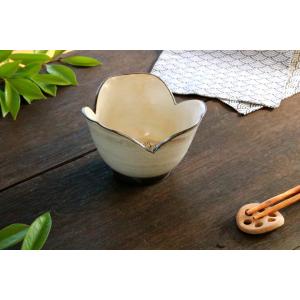 茶道具 菓子器 菓子鉢 割山椒又は絵唐津 四方 岡本作礼作 茶道