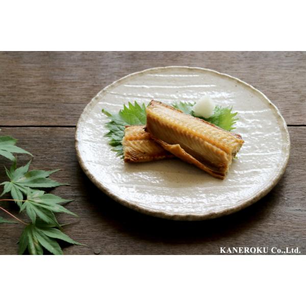 白唐津8.0寸皿　25×2.5(cm)日本製　美濃焼　業務用食器　おうち居酒屋　盛りやすい食器　本格...