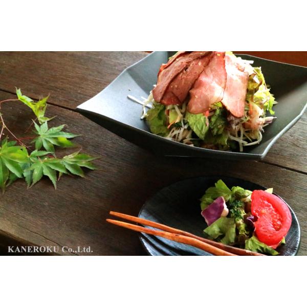 備前オリメ角鉢大　24.2×24.2×7(cm)日本製　美濃焼　業務用食器　ビュッフェ　バイキング　...