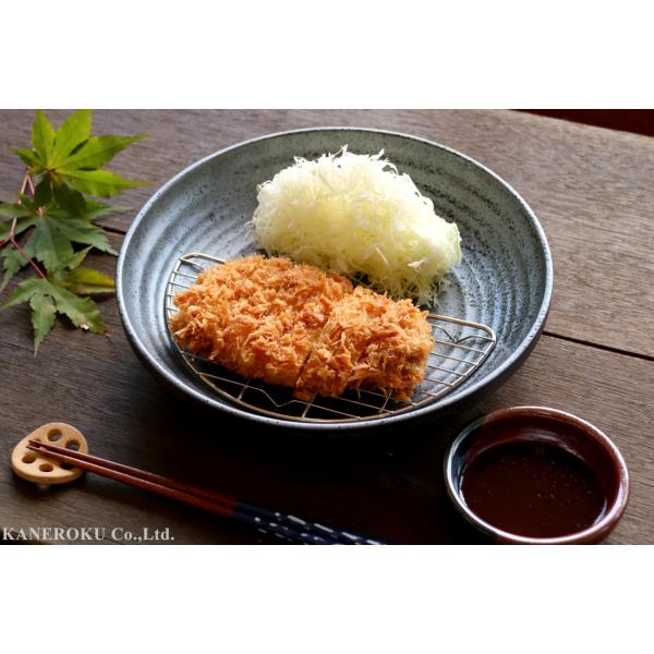 黒結晶8.0皿　25.5×5(cm)日本製　美濃焼　業務用食器　おうち居酒屋　盛りやすい食器　本格和...