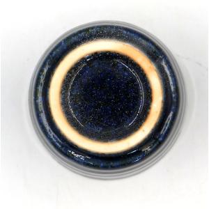 反型湯呑御影紺白刷毛 7×6.5(cm) 15...の詳細画像4