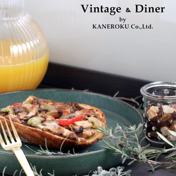 切立大皿深緑　25×3(cm)日本製　美濃焼　業務用食器　おうちカフェ　おしゃれ食器　パスタ　ステー...